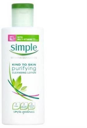 Generic Simple Kind To Skin Purifying Cleansing lotion