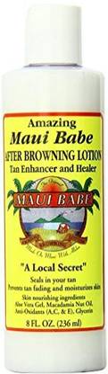 Maui Babe Value After Browning lotion