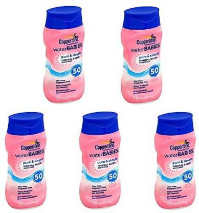 Generic Coppertone Water Babies Pure Simple Sunscreen Lotion