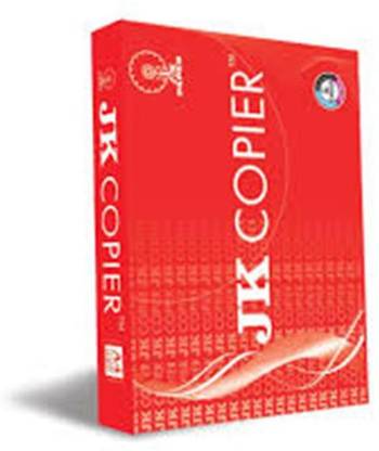JK कॉपियर 1 Ream 500 शीट 80 gsm A4 पेपर