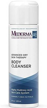 Aqua Glycolic Mederma Ag Advanced Dry Skin Therapy Body Cleanser