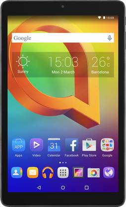 Alcatel A3 10 1 GB RAM 16 GB ROM 10 inch with Wi-Fi Only Tablet (Black)