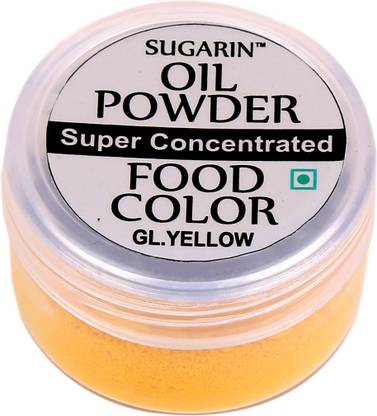 SUGARIN Oil Powder Super Concentrated Food Color GL. Yellow Icing