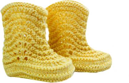 SaaHeli ChoosePick Crochet Boty for 12 to 18 Months Booties