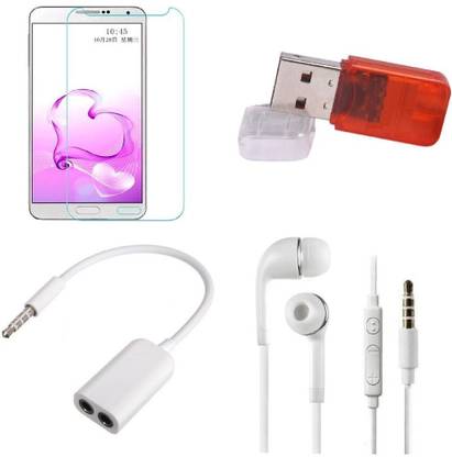 Mudshi Screen Protector Accessory Combo for Samsung Galaxy J2 Pro
