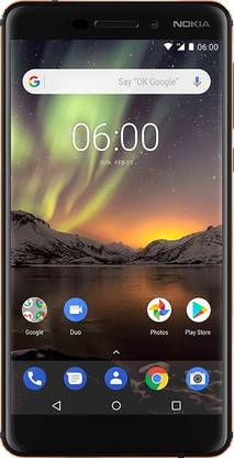 Nokia 6.1 (Copper, Black, 32 GB)