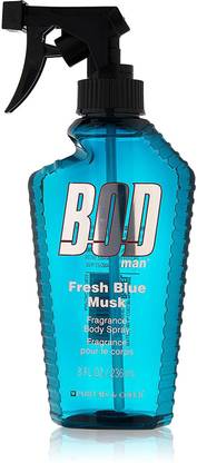 BOD Man Fresh Blue Musk Body Spray Eau de Cologne  -  236 ml