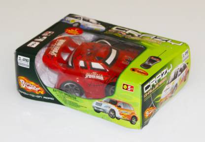 M-Max CRAZY CHALLENGER SPIDERMAN WIRED REMOTE CONTROL CAR