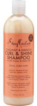 Shea Moisture Coconut & Hibiscus Curl & Shine Shampoo