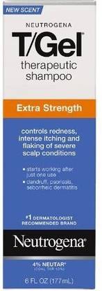 NEUTROGENA T Gel Shampoo Extra Strength For Dandruff Seborrheic Dermatitis