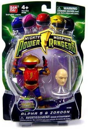 Generic Power Ranger Mighty Morphin Alpha 5 and Zordon