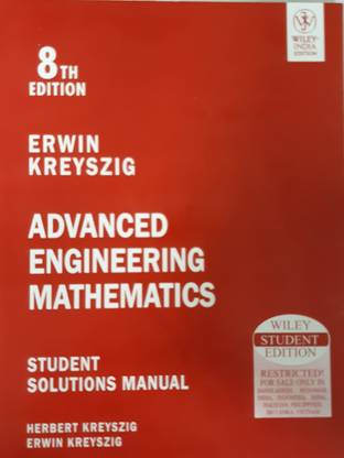 Advanced Engineering Mathematics, Students Solution Manual