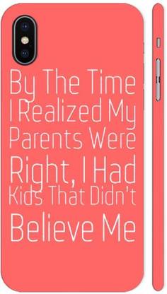 Cover Up Back Cover for Apple iPhone X