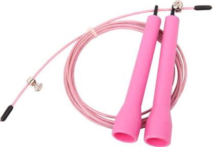Fitguru Jump Ropes, Pink , Size:3 Meter Speed Skipping Rope