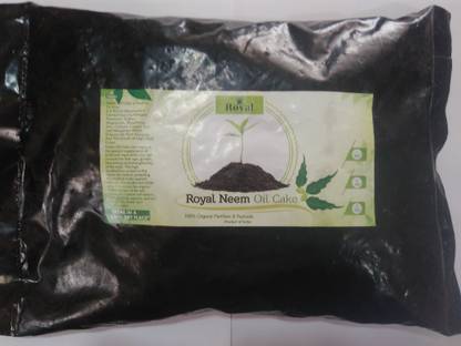 ROYAL 100% Pure Neem Cake - 1KG Manure