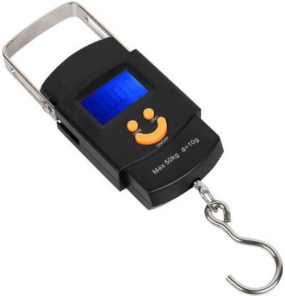Wishpool Portable Electronic Weighing Luggage Scale - Multicolor (PRODUCT AS PER AVAILABILITY) Weighing Scale