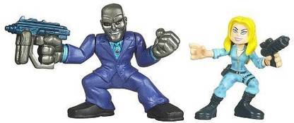 Generic G.I. Joe The Rise of Cobra Combat Heroes 2-Pack Cover Girl & Destro