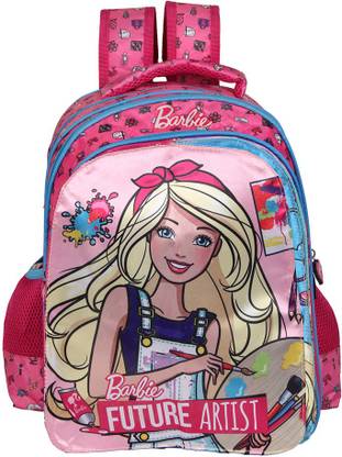 BARBIE Pink Flap 16' ' Backpack