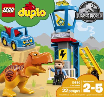 LEGO Jurassic World T. rex Tower (22 Pcs)
