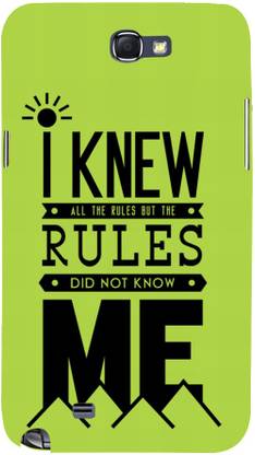 Snapdilla Back Cover for Samsung Galaxy Note 2