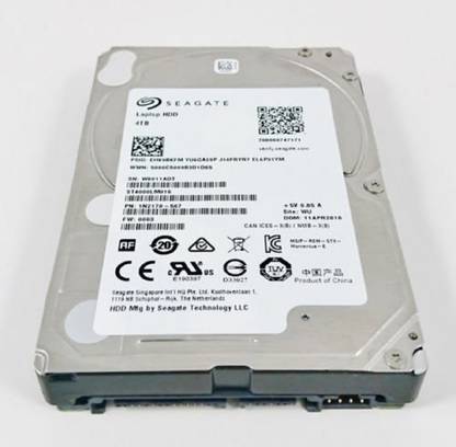 Seagate HDD 4 TB Laptop Internal Hard Disk Drive (HDD) (ST4000LM016)