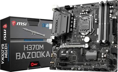 MSI H370M BAZOOKA LGA1151Socket Micro-ATX Intel H370 Chipset DDR4 Motherboard for Desktop
