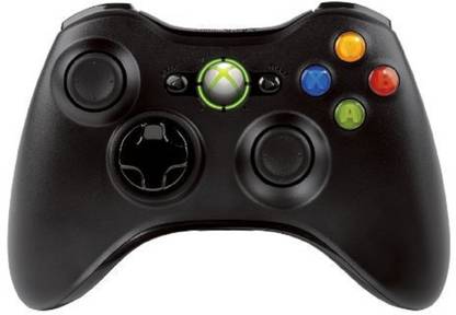 MICROSOFT Xbox 360 Wireless Controller (Black)  Motion Controller