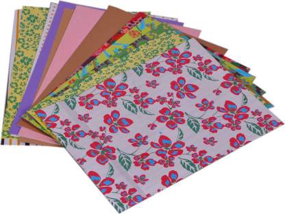 MAKENSTYLECOLLECTION Assorted handmade Paper, colour Paper, Sketch Paper,Plain Paper,Printing Paper,003 Sketch Pad