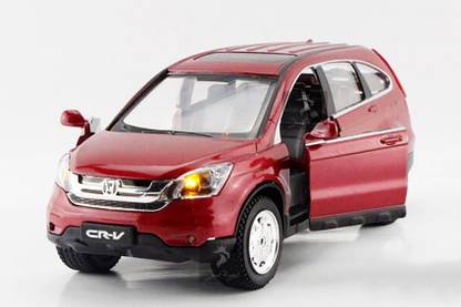 Jack Royal Maroon-pullback-Honda-CRV-Diecast-Car