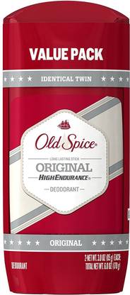 OLD SPICE Aluminum Free Deodorant for Men High Endurance, Original Long Lasting Stick, Citrus & Clove Scent Deodorant Spray  -  For Men