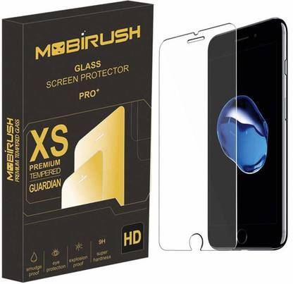 MOBIRUSH Tempered Glass Guard for Apple iPhone 8 Plus