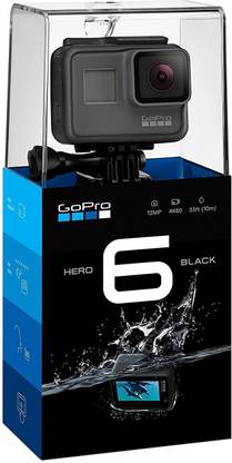 GoPro Go Pro Hero 6 Sports and Action Camera (Black 12 MP) Sports and Action Camera