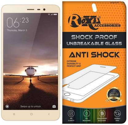 Roxel Screen Guard for Redmi Note 3 (Gold, 16 GB)