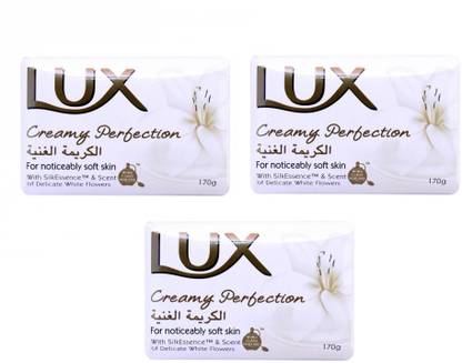 LUX Creamy Perfection Soap For Skin Softning