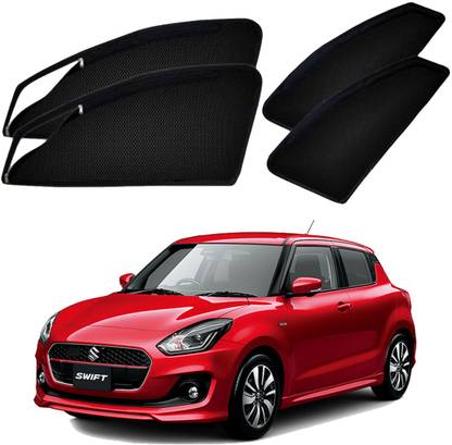 UK Blue Side Window Sun Shade For Maruti Suzuki Swift