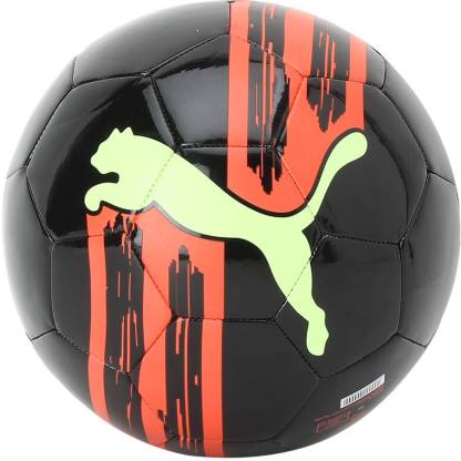 PUMA Ka BIg Cat Black Red Yellow Soccer Ball Football - Size: 5