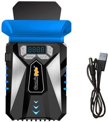 Cosmic Byte HailStorm Laptop Vacuum Cooler with Temperature Display and Adjustable Fan Speed 1 Fan Ergonomic Cooling Pad