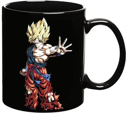 MUGKIN S02 Goku dragon ball Z Dark Ceramic Coffee Mug