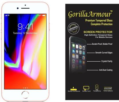 Gorilla Armour Tempered Glass Guard for Apple iPhone 8 Plus