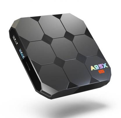 PremiumAV A95X R2 Smart TV Box Amlogic S905W Quad Core 2.4GHz WiFi Android 7.1 Set Top Box Media Streaming Device