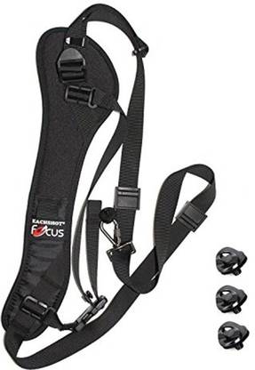 BOOSTY Focus F-1 Anti-Slip Quick Rapid Shoulder Sling Belt Neck Strap For Camera Slr Dslr Black Strap