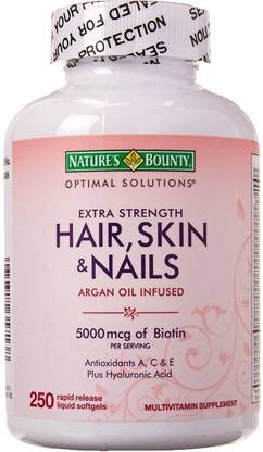 Nature's Bounty Hair, Skin & Nails Extra Strenght 250 softgels