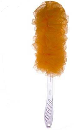 PANACHE Bath Brush Mesh, Large, Custard cream