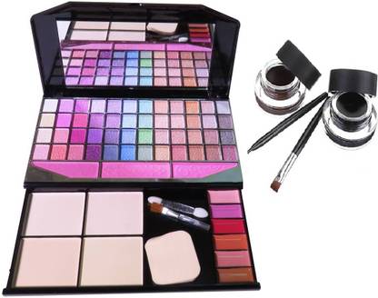 TheTopNotch EyeLiner Black Brown and TYA Fashion Makeup Kit 590