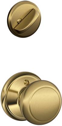 SCHLAGE Bronze Polished Door knobs