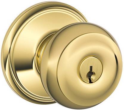 SCHLAGE Bronze Polished Door knobs