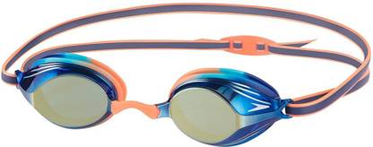 SPEEDO VENGEANCE MIRROR GOGGLE JUNIOR - FLUO ORG/TURQ/BLUE MIRROR Swimming Goggles