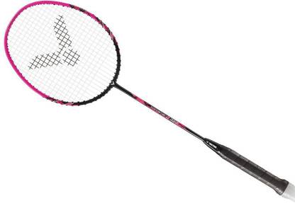 VICTOR Thruster K 100 Power Series Professional Badminton Racket 2018 (TK100-F-4U) Multicolor Strung Badminton Racquet