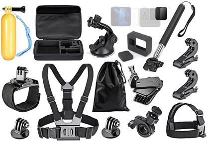 ROBUSTRION 15 in 1 Accessory kit for Gopro Hero 6 & GoPro Hero 5 Strap