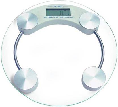 EMMQUOR premium quality 8mm glass Weighing Scale